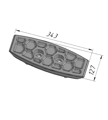 Р-1080 (MD2773138; 212102469) Лопатка правая MARINI
